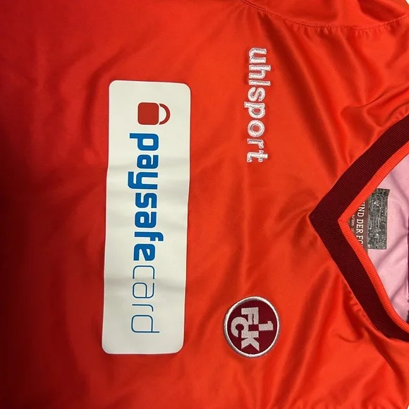 FCK1 Futball Club, Kaiserslautern Bundesliga 2 youth sm. soccer jersey-like new! - Picture 3 of 8